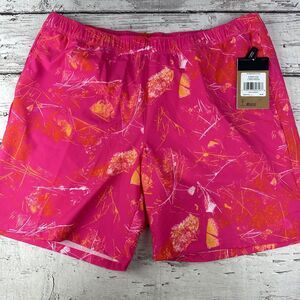 New Men's‎ The North Face Wander Shorts - Pink Orange - Size XL Flash Dry NWT